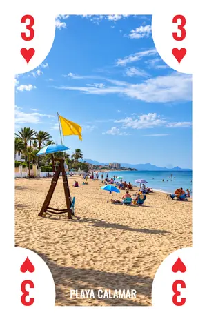 3 de corazones: Playa Calamar