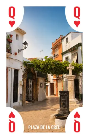 Reina de corazones: Plaza de la Creu