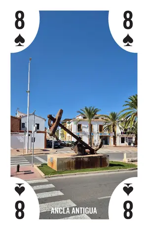 8 de picas: Ancla Antigua