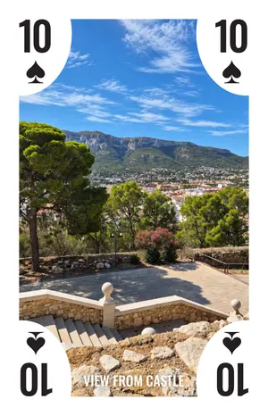 10 de picas: View from Castle